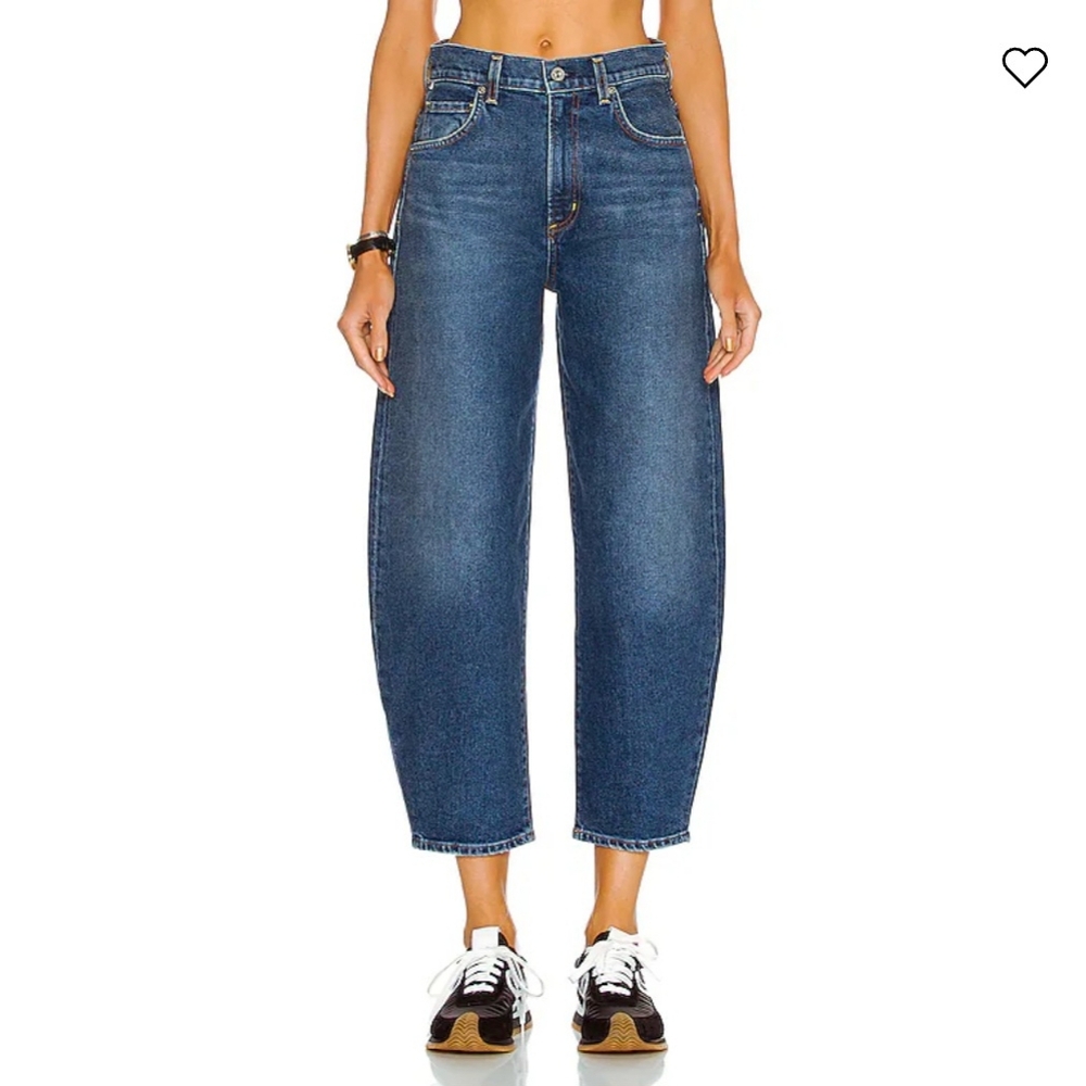 Citizens of Humanity Calista Curve Jean Balloon Barrel Jeans Size 27